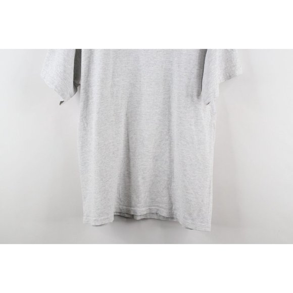 Vintage 90s Mens Large Philadelphia Eagles Football Legends T-Shirt Gray USA - Picture 13 of 13